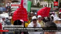 Congreso del Estado de México aprueba reforma al Poder Judicial con 54 votos a favor
