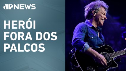 Jon Bon Jovi salva mulher em ponte nos Estados Unidos
