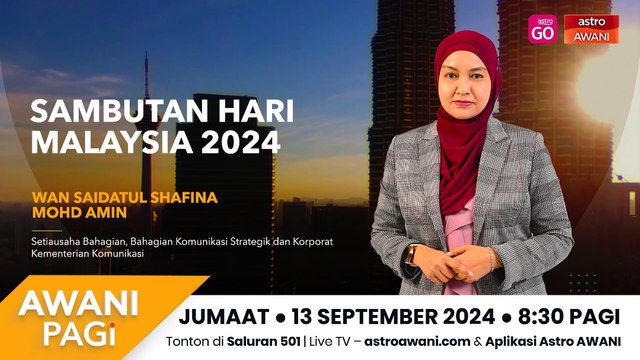 AWANI Pagi: Sambutan Hari Malaysia 2024 di Sabah