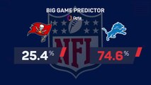 Tampa Bay Buccaneers @ Detroit Lions - Big Game Predictor