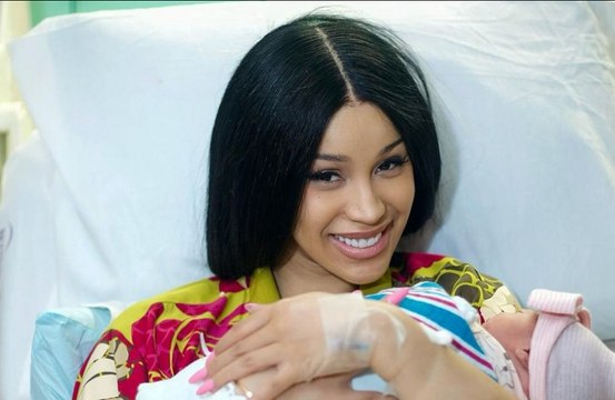 Cardi B has given birth to her third child with estranged husband Offset