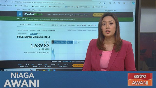 Ringgit, tutup, dolar AS, Rizab Persekutuan, inflasi AS
