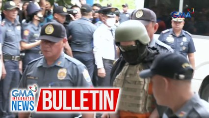 Pastor Apollo Quiboloy at mga kapuwa-akusado, naghain ng not guilty plea sa kasong qualified human trafficking, ayon sa piskalya ng Pasig | GMA Integrated News Bulletin