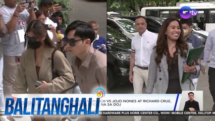 Reklamo ni Sandro Muhlach vs Jojo Nones at Richard Cruz. submitted for resolution na sa DOJ | Balitanghali