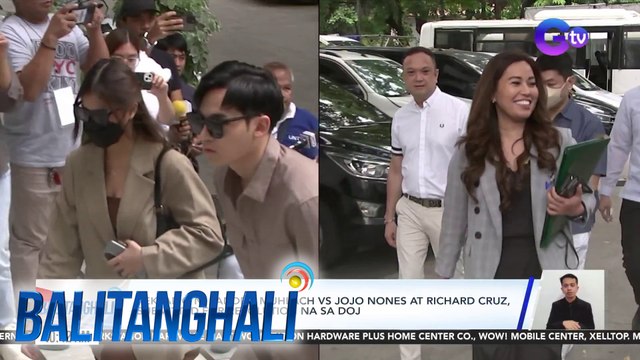 Reklamo ni Sandro Muhlach vs Jojo Nones at Richard Cruz. submitted for resolution na sa DOJ | Balitanghali