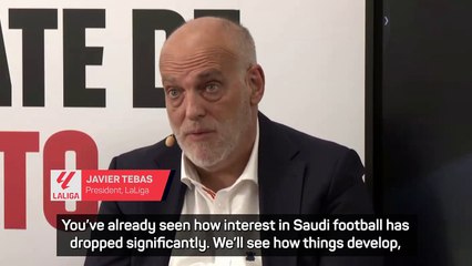Spanish league has no need to worry about Saudi football - Tebas