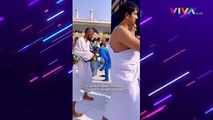 Aksi Jemaah Hadapi Tinja di Area Tawaf Masjidil Haram