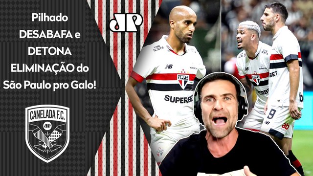 É UMA VERGONHA a forma como o São Paulo foi ELIMINADO! Foi um time COVARDE e... Pilhado DETONA!