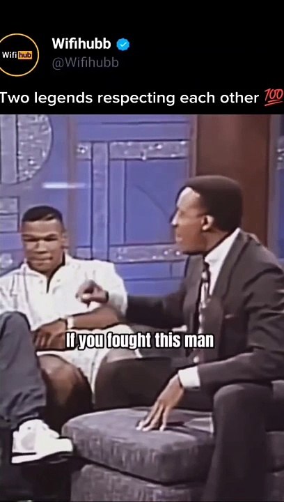 Two Legends respecting each other 