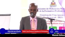 BATI AYITI - MENFPòganize yon sesyon fòmasyon kap dire 2 jou pou diplome CFEF yo.