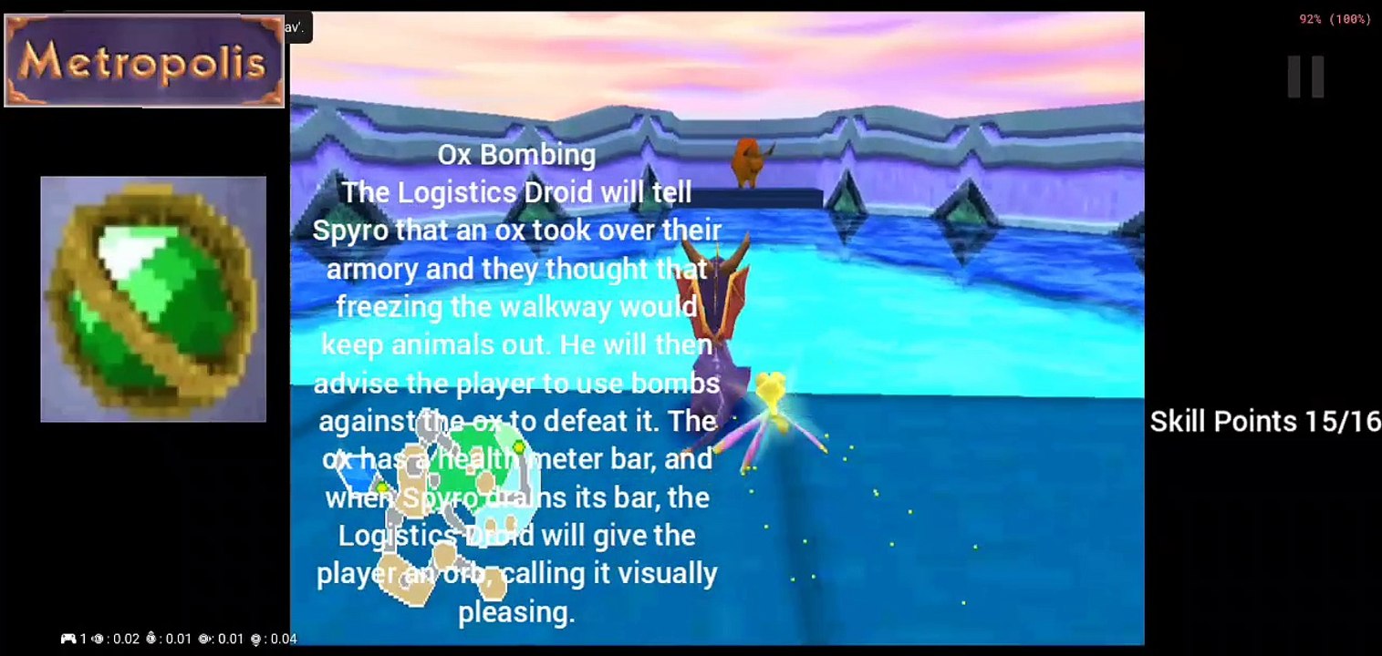 Spyro 2 Ripto's Rage/Gateway to Glimmer Walkthrough Part 21 100%