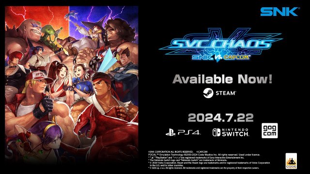 SNK vs. Capcom: SVC CHAOS - Trailer de lancement
