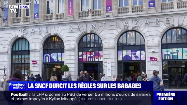 Fin de la tolérance: la SNCF durcit les règles sur les bagages à partir du 16 septembre