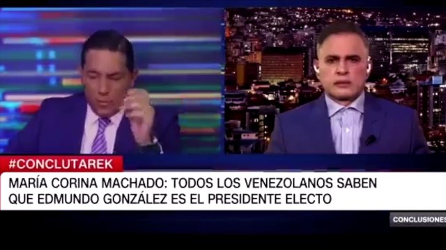 El fiscal venezolano Saab, balbuceando y petrificado ante las evidencias de sus tropelías