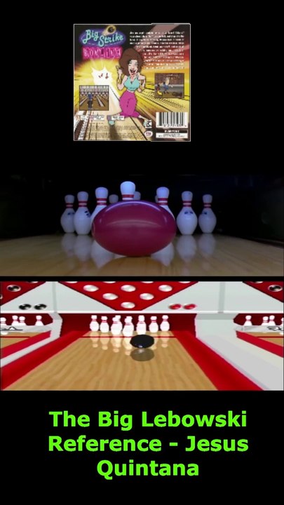 Big Strike Bowling (Playstation) | The Big Lebowski Reference - Jesus Quintana