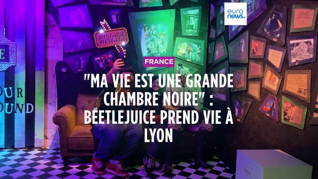 L'univers du film Beetlejuice de Tim Burton prend vie dans un espace unique à Lyon