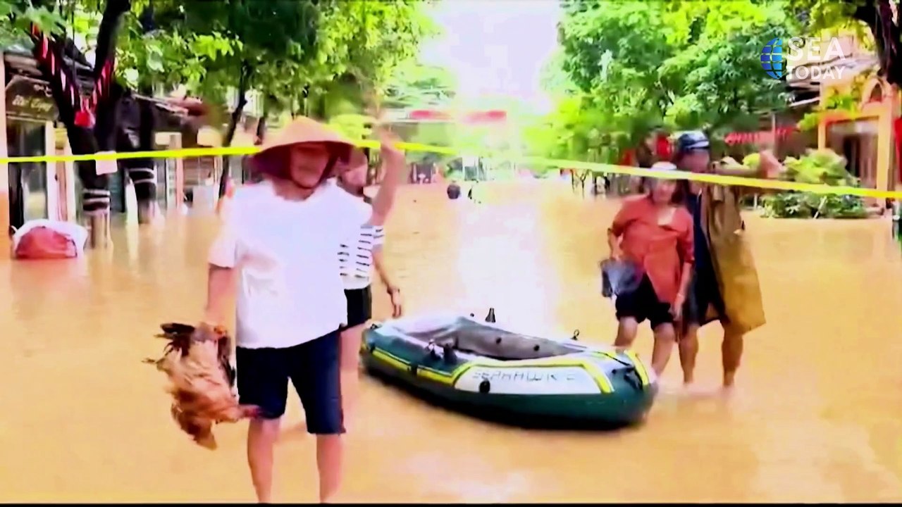 Vietnamese Joint Effort to Support Affected Areas by Yagi Typhoon