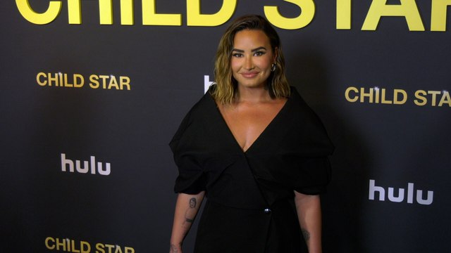 Demi Lovato attends Hulu's Child Star Los Angeles premiere
