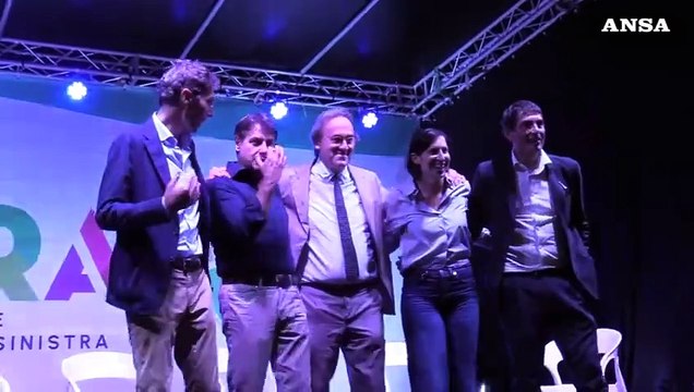 Campo largo, il 'patto della birra' alla festa di AVS con Bonelli, Conte, Fratoianni, Magi e Schlein