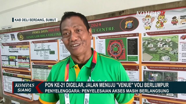 Akses Lokasi Tanding Voli PON ke-21 Masih Berlumpur Jadi Sorotan, Menpora: Segera Ditiindaklanjuti