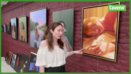 L'artiste Oxalif s'expose à Wasseiges