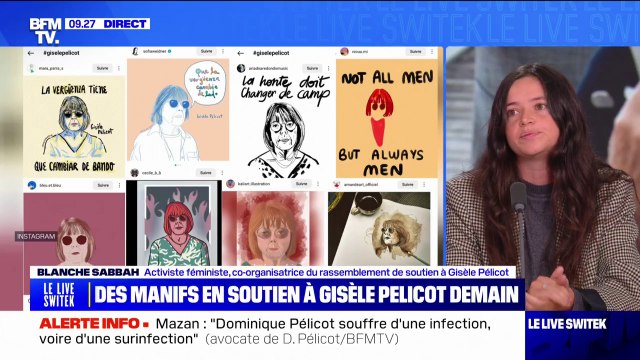 Viols de Mazan: Si le procès est reporté, il faudra maintenir la pression politique et médiatique , affirme Blanche Sabbah (activiste féministe)