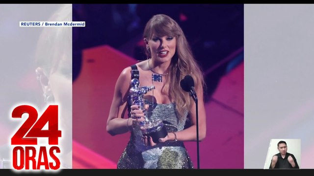 Historic win ni Taylor Swift sa MTV VMAs 2024; Pagbisita ni David Archuleta sa GMA Network atbp | 24 Oras