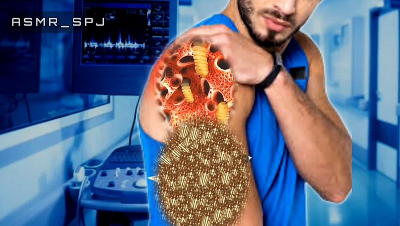 Men shoulder animatiom asmr