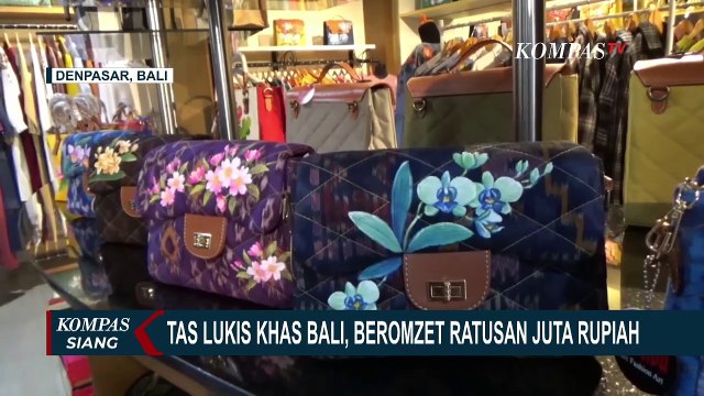 Melihat Tas Cantik Hasil Karya Seniman Lukis Bali, Berhasil Raih Omzet Ratusan Juta per Bulan