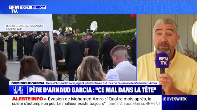 Évasion de Mohamed Amra: On a eu le soutien de l'administration pénitentiaire et du gouvernement , assure le père d'Arnaud Garcia