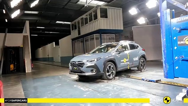Le SUV compact Subaru Crosstrek obtient cinq étoiles aux crash-tests Euro NCAP 2024
