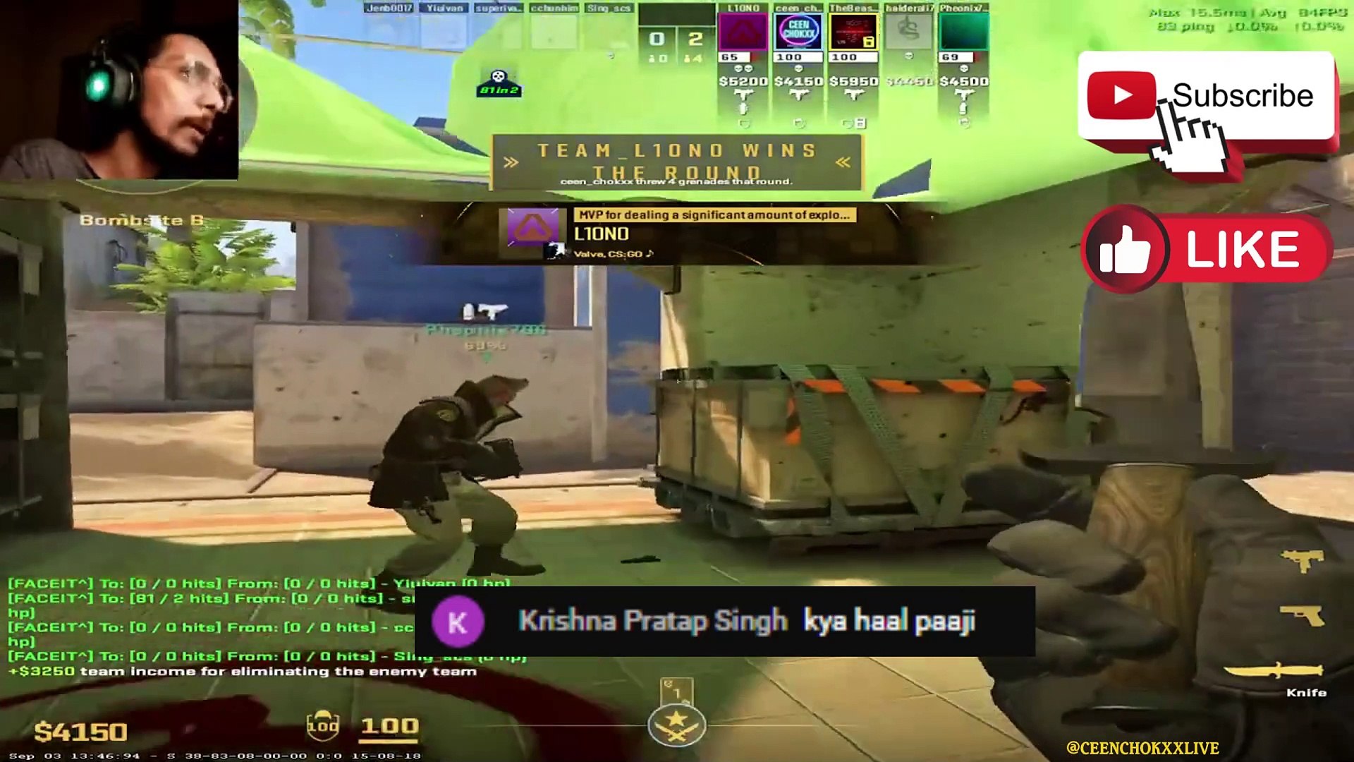 Come Back Faceit Gameplay Highlights CS2 Funny