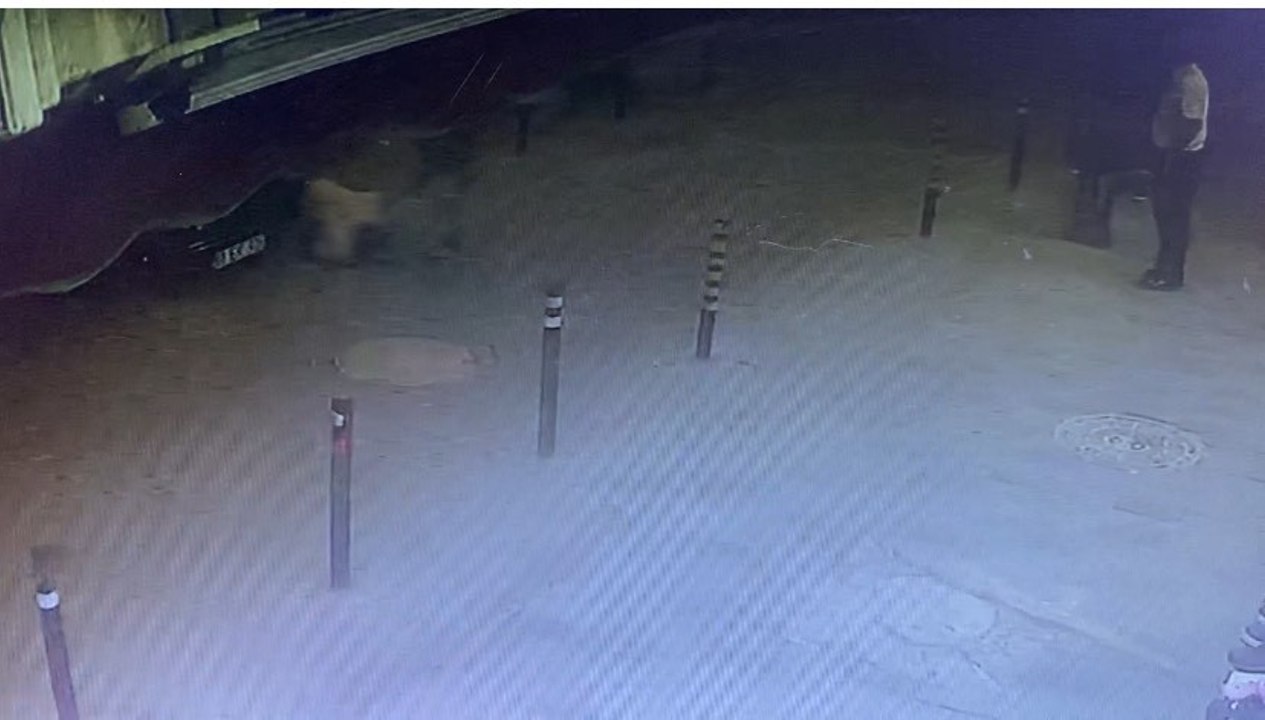 Eyüpsultan'da husumetlisine ateş ederken alışveriş yapan kadını yaraladı; Olay anı kamerada