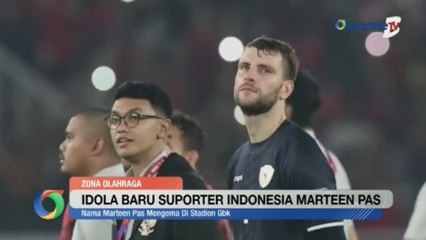 Скачать видео: Maarten Paes jadi Idola Baru Suporter Timnas Indonesia