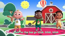 Wheels On The Bus Dance _ Dance Party _ CoComelon Nursery Rhymes & Kids Songs