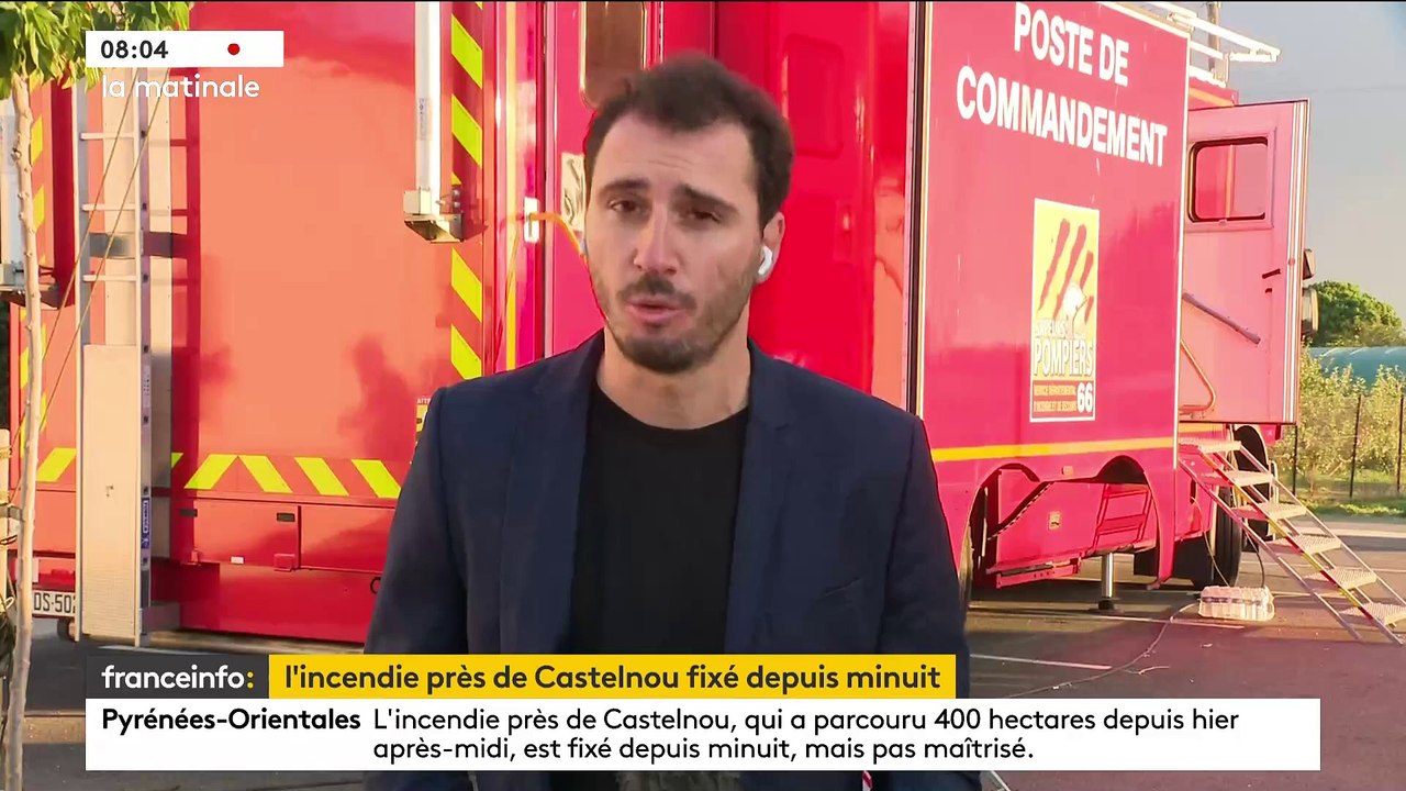 Pyrénées-Orientales: L’incendie ayant ravagé plus de 400 hectares de forêt dans le massif des Aspres a été fixé mais reste sous surveillance des pompiers - VIDEO