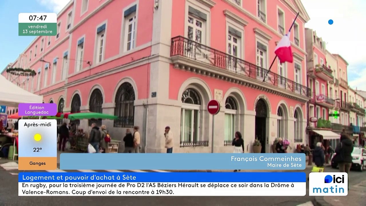 François Commeinhes, maire de Sète