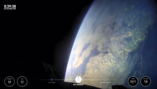 Daqui parece perfeito . Momento em se voltou a fazer história no Espaço