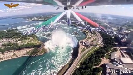 Il North America Tour delle Frecce Tricolori per immagini