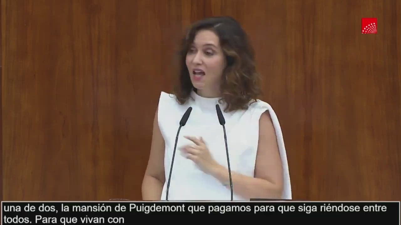 Ayuso, sobre la polémica de las obras en su casa: "Me tiene que explicar cómo viviendo en un sexto inundo un restaurante, cómo habré puesto entonces el primero y el segundo".