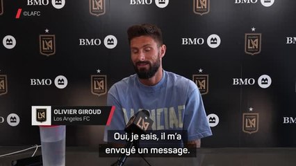 Los Angeles FC - Giroud content de l’arrivée de Reus : “Ce sera amusant de l’affronter”