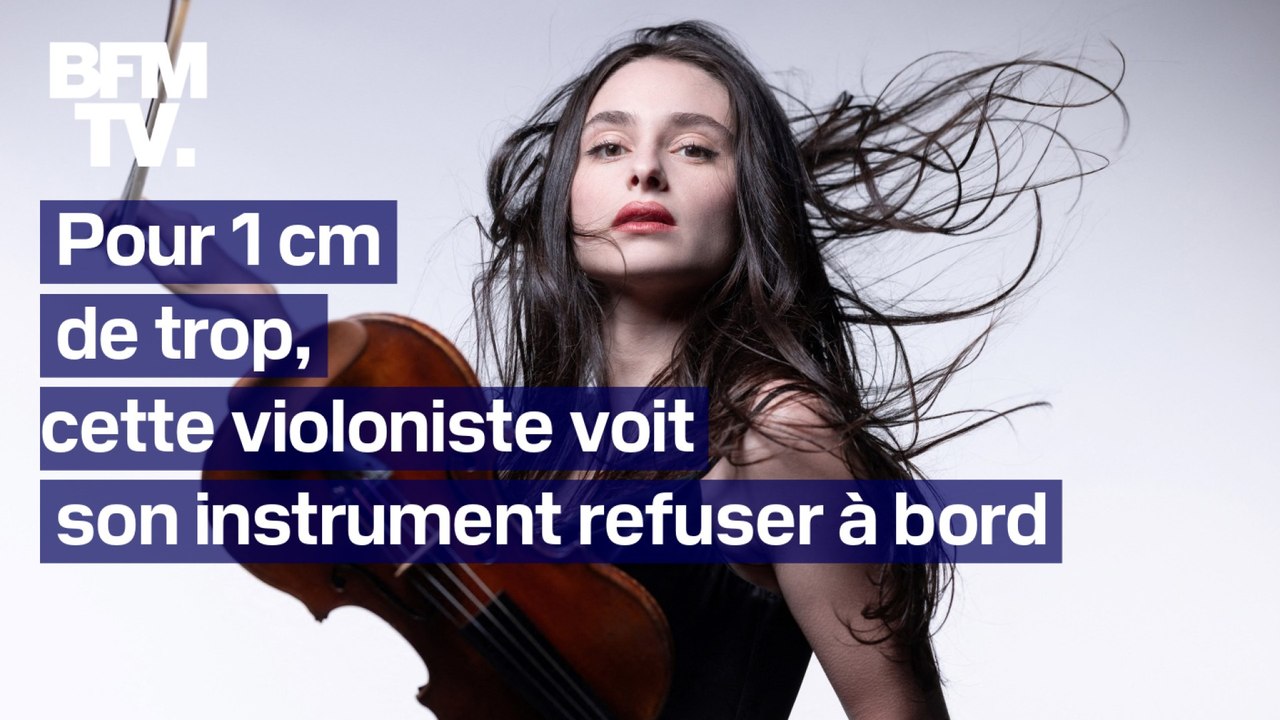 Ryanair: cette violoniste se voit refuser son instrument en cabine, pour un centimètre de trop