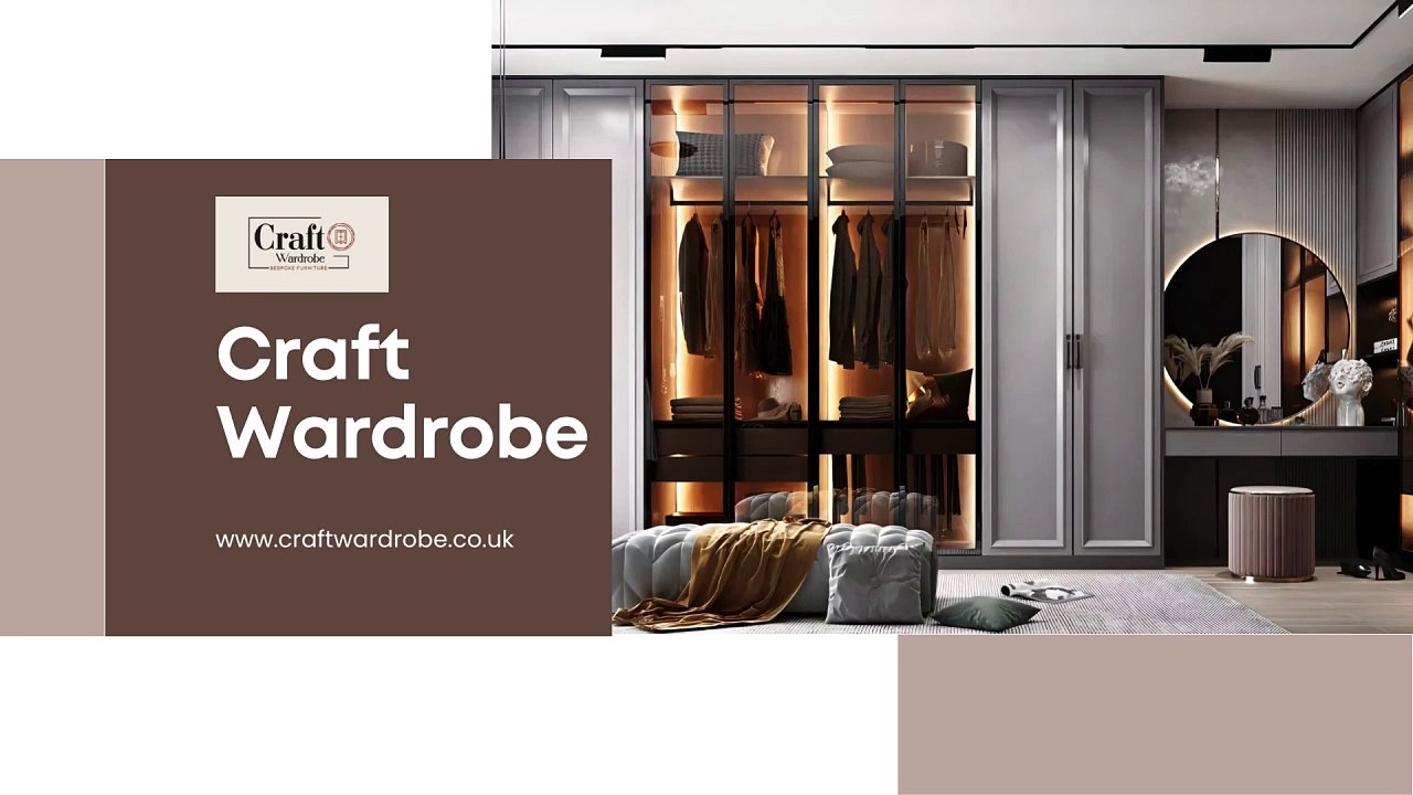 Expertly Crafted Fitted Wardrobes in London Glass Options Available