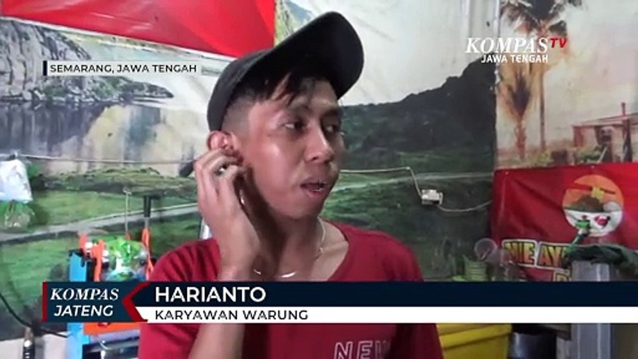 Pencuri Gasak 3 Kotak Amal di Dalam Warung Mie Ayam