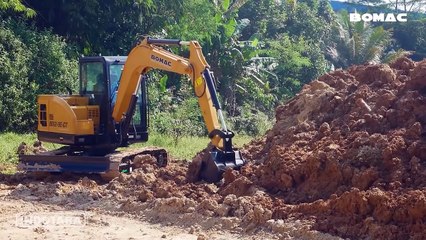 DELIVERY BOMAC HEAVY DUTY EXCAVATOR BE62-9E -CT KE PEMERINTAH DESA MUARA PARI