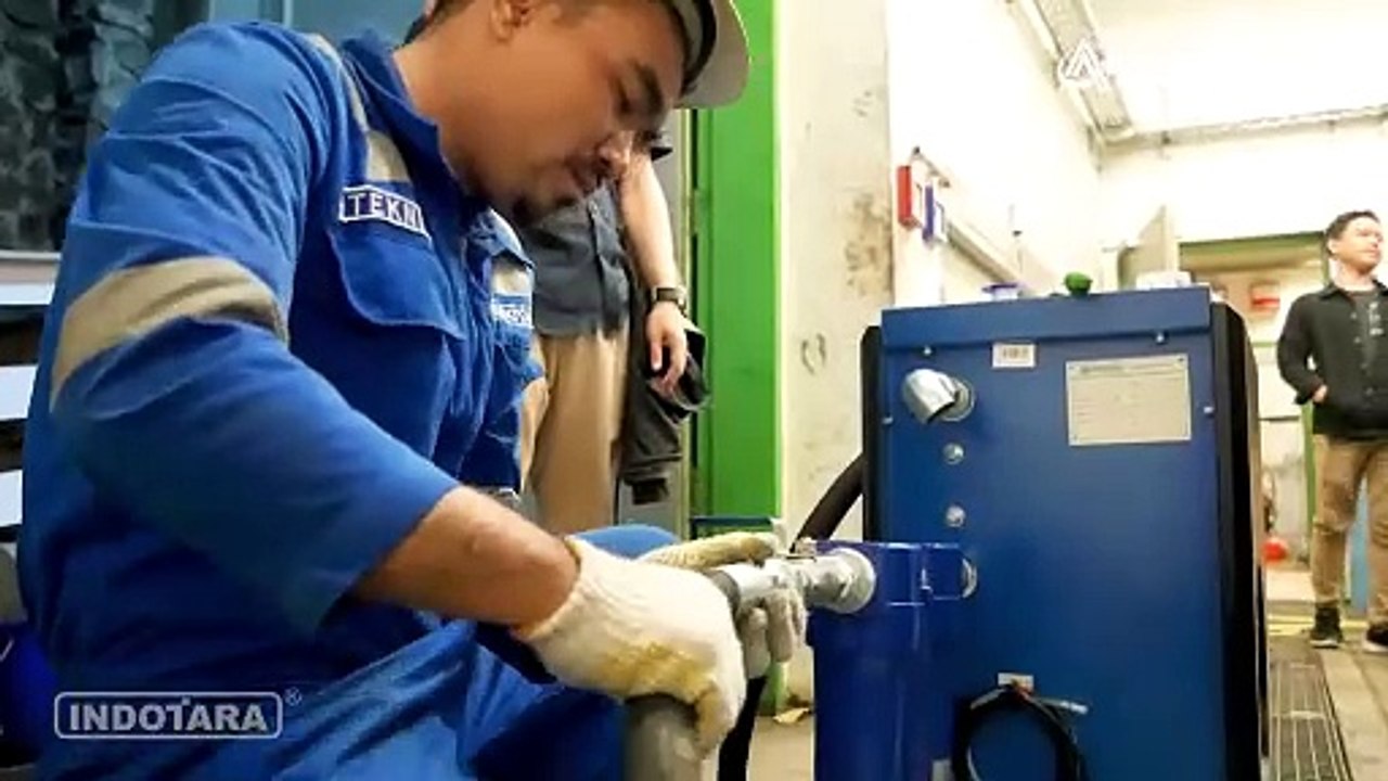 PROSES INSTALASI KOMPRESOR UDARA ARAKI DI INSTITUT TEKNOLOGI BANDUNG