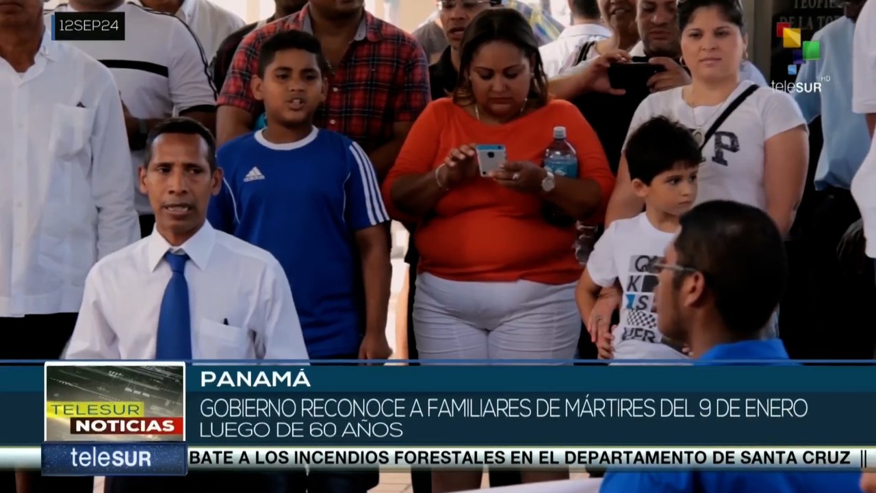 Gobierno de Panamá reconoce a familiares de mártires después de 60 años
