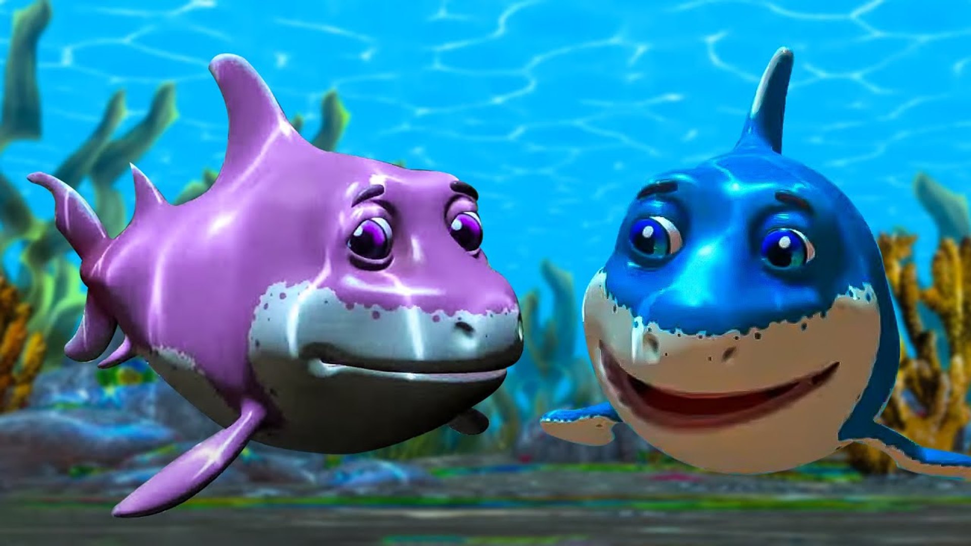 ⁣Baby Shark Song + More Kids Rhymes & Baby Songs