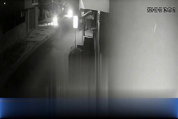 Policías perseguían a un taxi este chocó y la patrulla se fué sin prestar ayuda