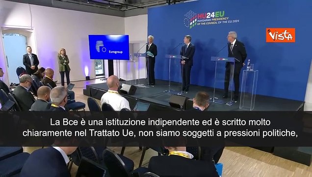 Lagarde (Bce): Critiche da Italia su tassi? Noi indipendenti da pressioni politiche